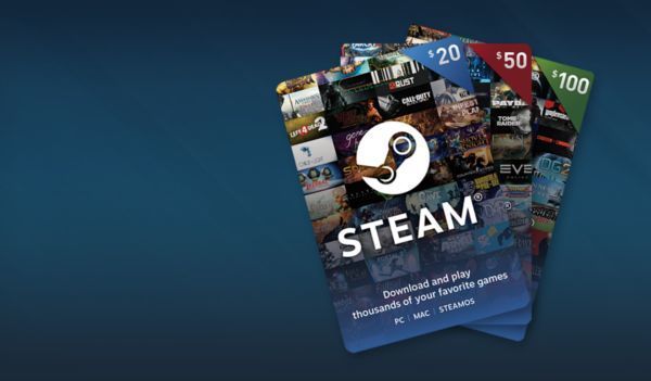 Steam Gift Card 5 EUR - Steam Klíč