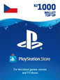 PlayStation Network Gift Card 1 000 CZK - PSN